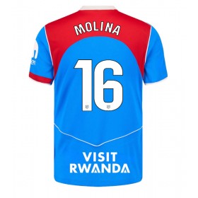 Pánské fotbalový oblečení Atletico Madrid Nahuel Molina #16 Tretí košile 2025-26 Krátkým Rukávem